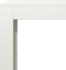 vidaXL - Haardhoutrek - 100x40x100 - cm - staal - wit