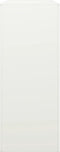 vidaXL - Haardhoutrek - 100x40x100 - cm - staal - wit
