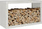 vidaXL - Haardhoutrek - 100x40x60 - cm - roestvrij - staal