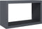 vidaXL - Haardhoutrek - 100x40x60 - cm - staal - antracietkleurig