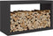 vidaXL - Haardhoutrek - 100x40x60 - cm - staal - zwart
