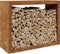 vidaXL - Haardhoutrek - 100x40x80 - cm - cortenstaal