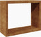 vidaXL - Haardhoutrek - 100x40x80 - cm - cortenstaal