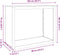 vidaXL - Haardhoutrek - 100x40x80 - cm - cortenstaal