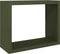 vidaXL - Haardhoutrek - 100x40x80 - cm - staal - groen