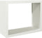 vidaXL - Haardhoutrek - 100x40x80 - cm - staal - wit