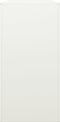 vidaXL - Haardhoutrek - 100x40x80 - cm - staal - wit