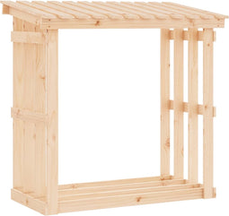 vidaXL - Haardhoutrek - 108x64,5x109 - cm - massief - grenenhout