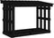 vidaXL - Haardhoutrek - 108x64,5x77 - cm - massief - grenenhout - zwart