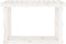 vidaXL - Haardhoutrek - 108x64,5x77 - cm - massief - grenenhout - wit