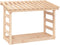 vidaXL - Haardhoutrek - 108x64,5x78 - cm - massief - grenenhout