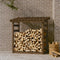 vidaXL - Haardhoutrek - 108x64,5x78 - cm - massief - grenenhout