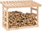 vidaXL - Haardhoutrek - 108x64,5x78 - cm - massief - grenenhout