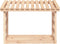 vidaXL - Haardhoutrek - 108x64,5x78 - cm - massief - grenenhout