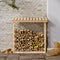 vidaXL - Haardhoutrek - 108x64,5x78 - cm - massief - grenenhout