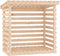 vidaXL - Haardhoutrek - 108x73x108 - cm - massief - grenenhout