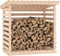 vidaXL - Haardhoutrek - 108x73x108 - cm - massief - grenenhout