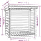 vidaXL - Haardhoutrek - 108x73x108 - cm - massief - grenenhout