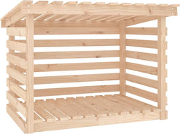 vidaXL - Haardhoutrek - 108x73x79 - cm - massief - grenenhout