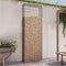 vidaXL - Haardhoutrek - 110x28x116 - cm - staal - matzwart