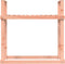 vidaXL - Haardhoutrek - 110x35x108,5 - cm - massief - douglashout