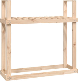 vidaXL - Haardhoutrek - 110x35x108,5 - cm - massief - grenenhout