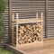 vidaXL - Haardhoutrek - 110x35x108,5 - cm - massief - grenenhout