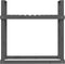 vidaXL - Haardhoutrek - 110x35x108,5 - cm - massief - grenenhout - grijs