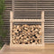 vidaXL - Haardhoutrek - 110x35x108,5 - cm - massief - grenenhout
