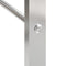 vidaXL - Haardhoutrek - 50x28x56 - cm - roestvrij - staal