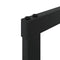vidaXL - Haardhoutrek - 55x30x61 - cm - staal - zwart