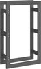 vidaXL - Haardhoutrek - 60 - x - 25 - x - 100 - cm - massief - grenenhout - grijs