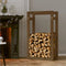 vidaXL - Haardhoutrek - 60 - x - 25 - x - 100 - cm - massief - grenenhout - honingbruin