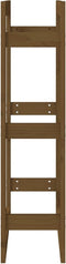 vidaXL - Haardhoutrek - 60 - x - 25 - x - 100 - cm - massief - grenenhout - honingbruin