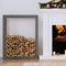 vidaXL - Haardhoutrek - 60x25x100 - cm - massief - grenenhout