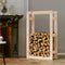 vidaXL - Haardhoutrek - 60x25x100 - cm - massief - grenenhout