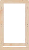 vidaXL - Haardhoutrek - 60x25x100 - cm - massief - grenenhout