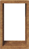 vidaXL - Haardhoutrek - 60x40x100 - cm - cortenstaal