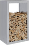 vidaXL - Haardhoutrek - 60x40x100 - cm - gegalvaniseerd - staal