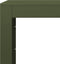 vidaXL - Haardhoutrek - 60x40x100 - cm - staal - groen