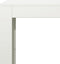 vidaXL - Haardhoutrek - 60x40x100 - cm - staal - wit