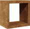 vidaXL - Haardhoutrek - 60x40x60 - cm - cortenstaal