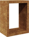 vidaXL - Haardhoutrek - 60x40x80 - cm - cortenstaal