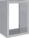 vidaXL - Haardhoutrek - 60x40x80 - cm - gegalvaniseerd - staal