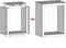 vidaXL - Haardhoutrek - 60x40x80 - cm - gegalvaniseerd - staal