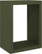 vidaXL - Haardhoutrek - 60x40x80 - cm - staal - groen