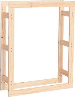 vidaXL - Haardhoutrek - 80x25x100 - cm - massief - grenenhout