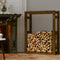 vidaXL - Haardhoutrek - 80x25x100 - cm - massief - grenenhout - honingbruin
