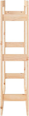 vidaXL - Haardhoutrek - 80x25x100 - cm - massief - grenenhout