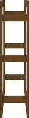 vidaXL - Haardhoutrek - 80x25x100 - cm - massief - grenenhout - honingbruin